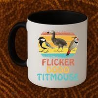 Flicker Dodo Titmouse Bird Watch Nature Lover Coffee Mug thumb 2