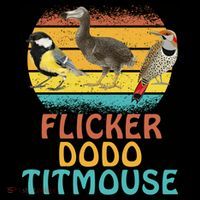Flicker Dodo Titmouse Bird Watch Nature Lover Coffee Mug thumb 5