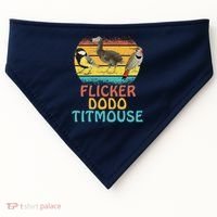 Flicker Dodo Titmouse Bird Watch Nature Lover USA-Made Doggie Bandana thumb 0