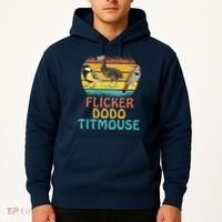 Flicker Dodo Titmouse Bird Watch Nature Lover Hoodie thumb 2
