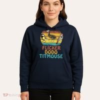 Flicker Dodo Titmouse Bird Watch Nature Lover Hoodie thumb 5
