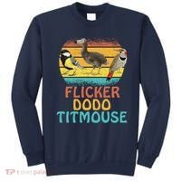 Flicker Dodo Titmouse Bird Watch Nature Lover Sweatshirt thumb 0