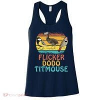 Flicker Dodo Titmouse Bird Watch Nature Lover Women's Tank Top thumb 0