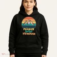 Flicker Dodo Titmouse Bird Watch Nature Lover Hoodie thumb 5