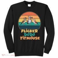 Flicker Dodo Titmouse Bird Watch Nature Lover Sweatshirt thumb 0