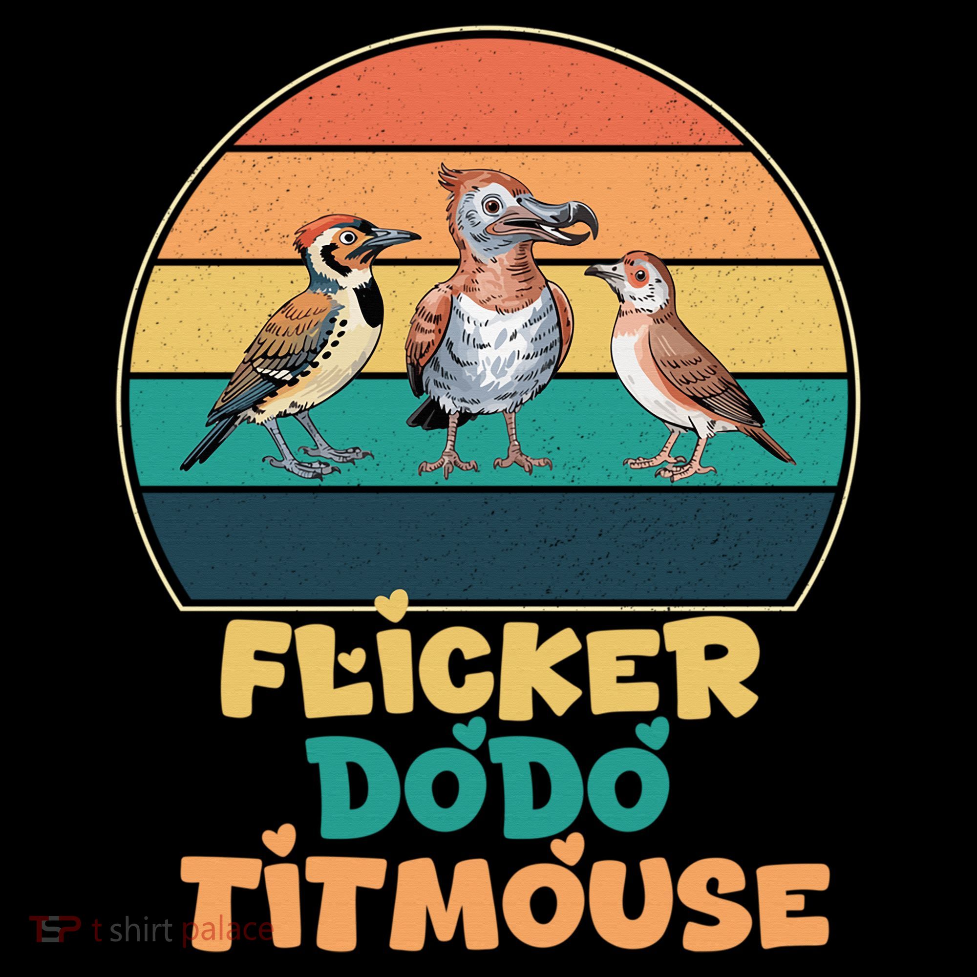 Flicker Dodo Titmouse Bird Watch Nature Lover Coffee Mug