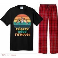 Flicker Dodo Titmouse Bird Watch Nature Lover Pajama Set thumb 0