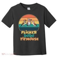 Flicker Dodo Titmouse Bird Watch Nature Lover Toddler T-Shirt thumb 0
