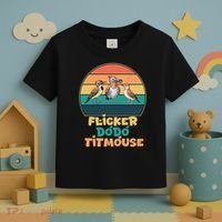 Flicker Dodo Titmouse Bird Watch Nature Lover Toddler T-Shirt thumb 3