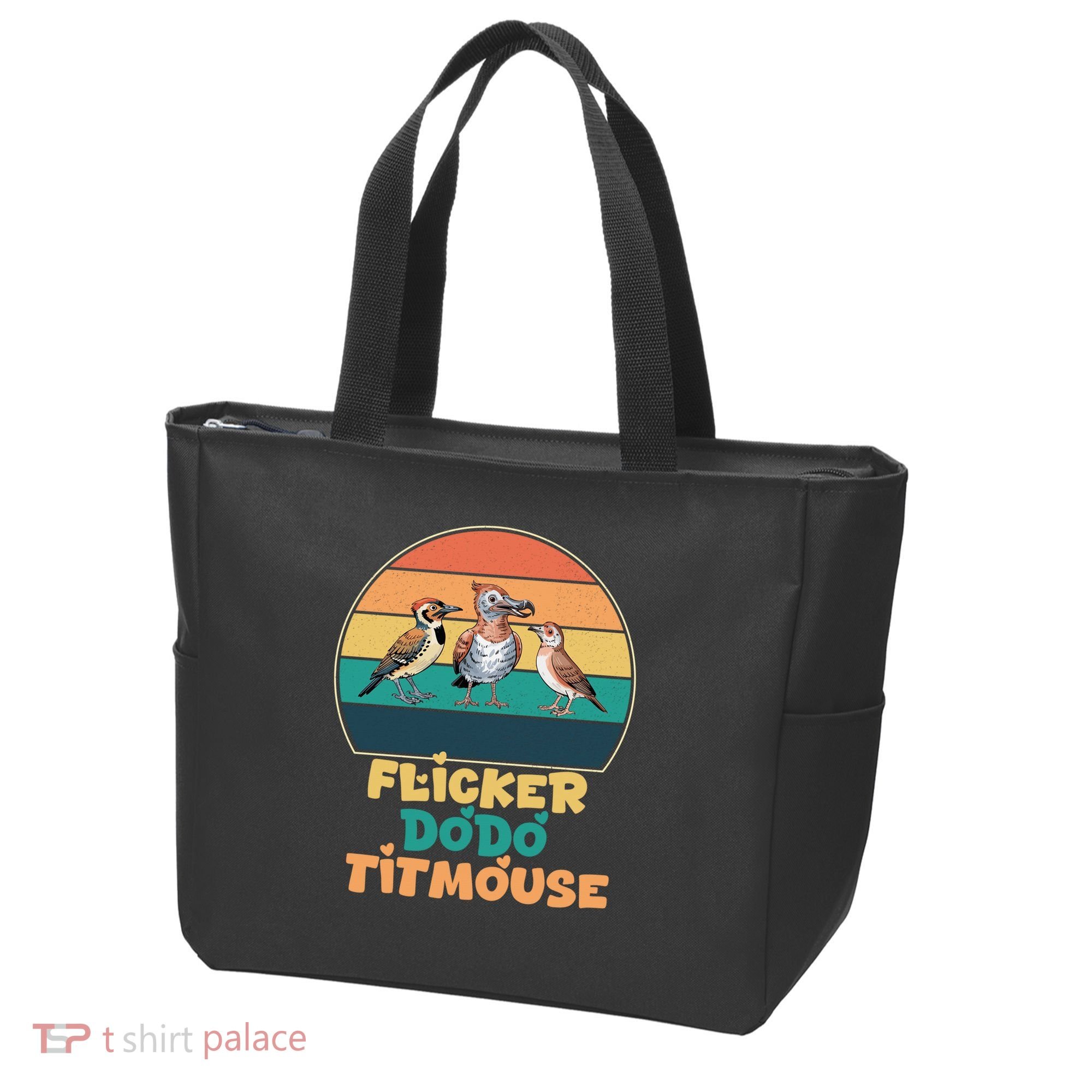 Flicker Dodo Titmouse Bird Watch Nature Lover Tote Bag