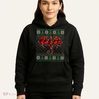 Funny Dragon Ugly Sweater Christmas Lights Dragon Lover TShirt Hoodie thumb 5