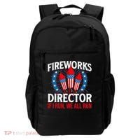 Fireworks Director USA American Flag 4th Of July Fourth Backpack thumb 0