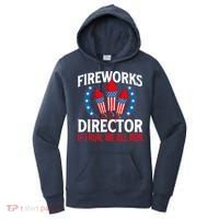 Fireworks Director USA American Flag 4th Of July Fourth Women's Hoodie thumb 0