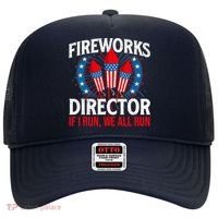 Fireworks Director USA American Flag 4th Of July Fourth Hat thumb 0