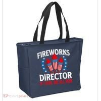 Fireworks Director USA American Flag 4th Of July Fourth Tote Bag thumb 2