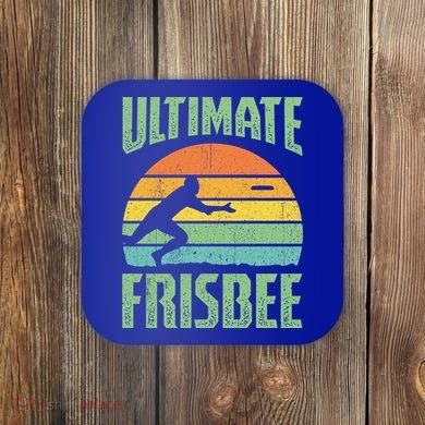 Frisbee Design Ultimate Frisbee Gift Coaster