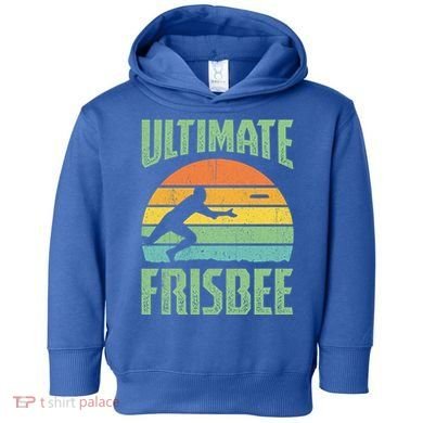 Frisbee Design Ultimate Frisbee Gift Toddler Hoodie