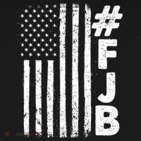 #FJB Distressed USA American Flag Women's Hoodie thumb 2