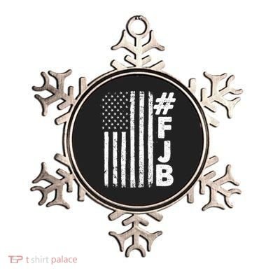 #FJB Distressed USA American Flag Ornament