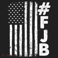 #FJB Distressed USA American Flag Golf Towel thumb 3