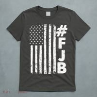 #FJB Distressed USA American Flag T-Shirt thumb 5