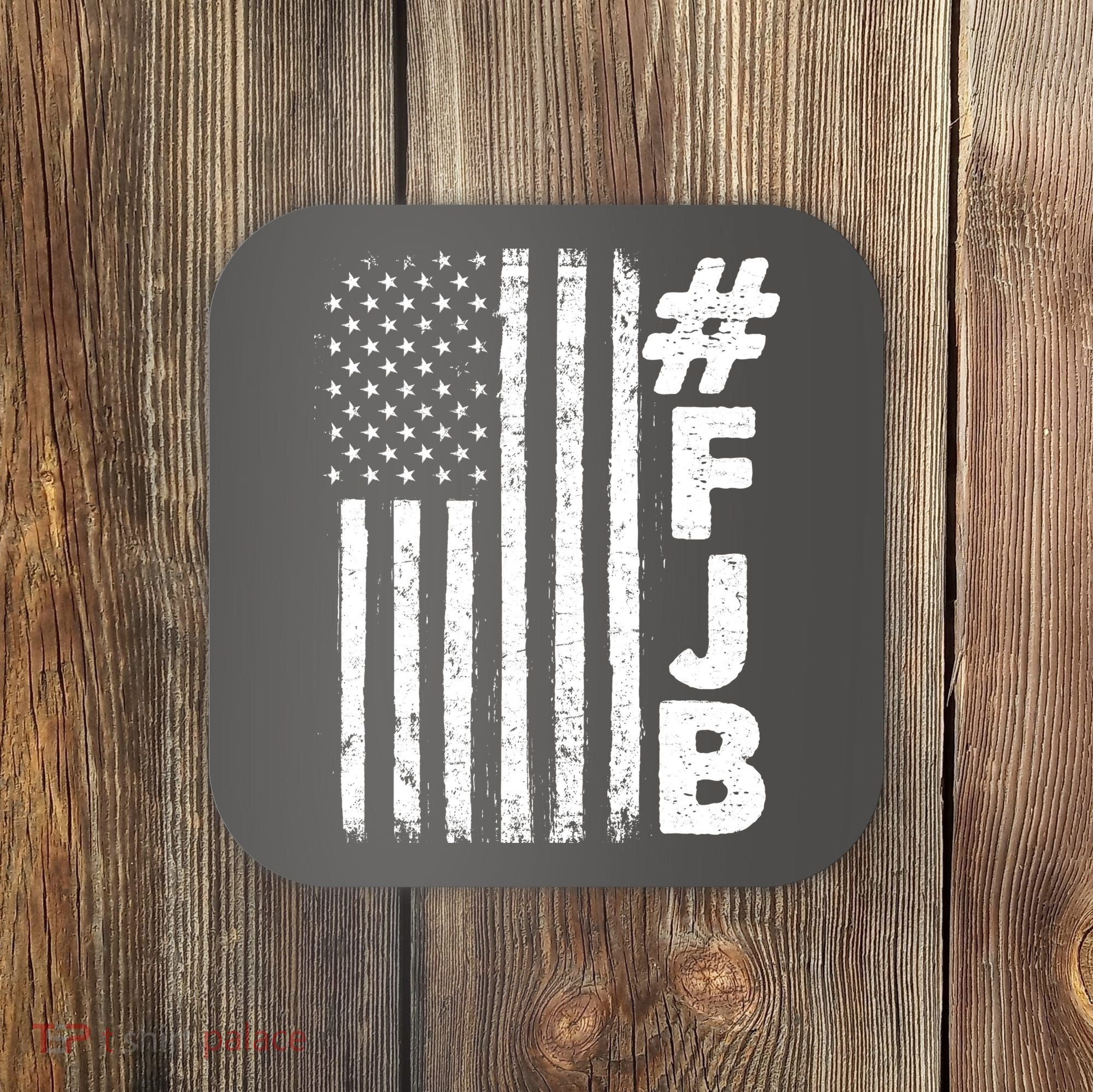 #FJB Distressed USA American Flag Coaster