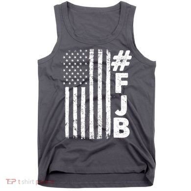 #FJB Distressed USA American Flag Tank Top