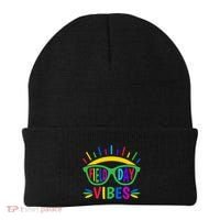 Field Day Vibes Last Day Of School Field Day Teacher And Gift Beanie thumb 0