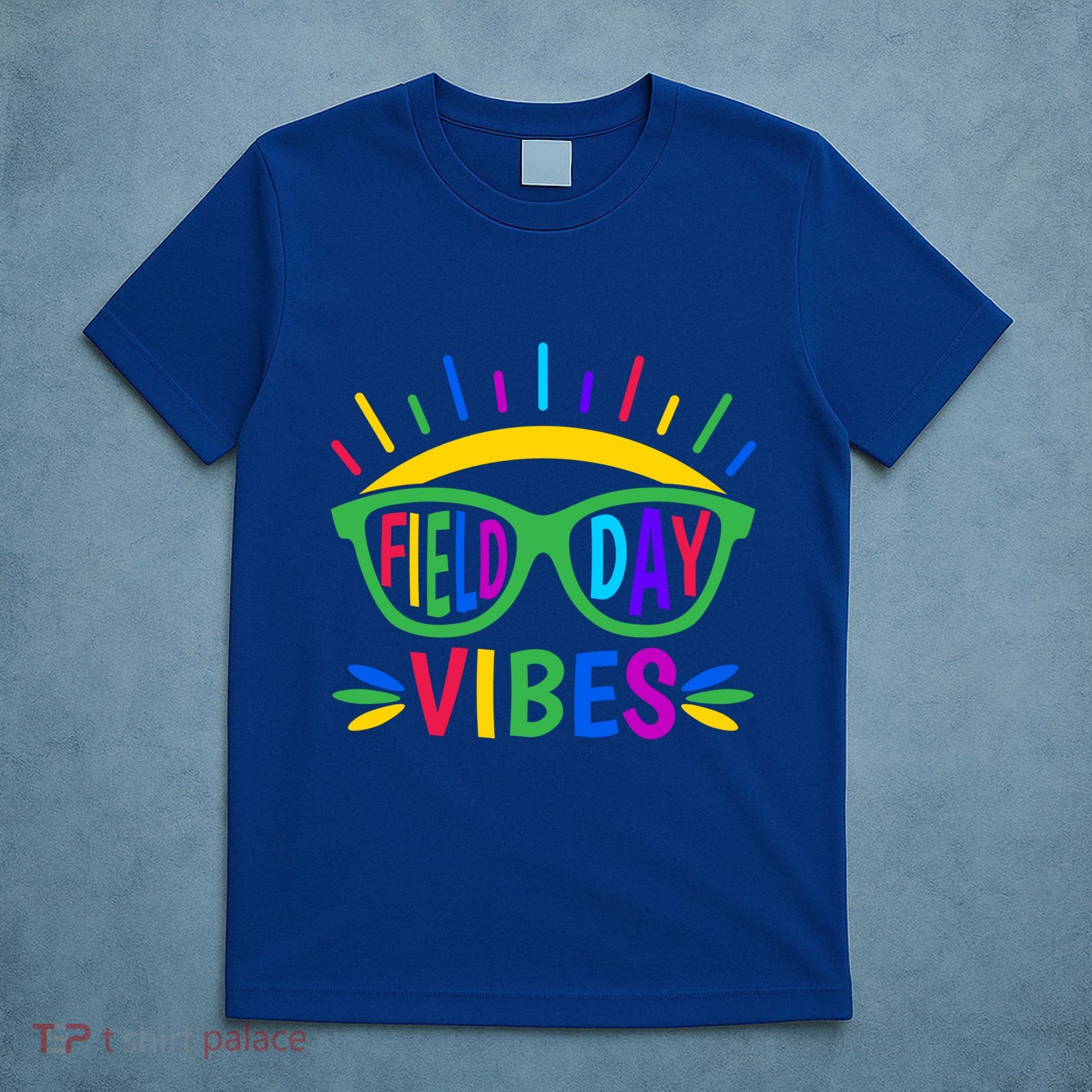 Field Day Vibes Last Day Of School Field Day Teacher And Gift T-Shirt