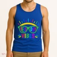 Field Day Vibes Last Day Of School Field Day Teacher And Gift Tank Top thumb 3
