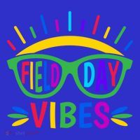 Field Day Vibes Last Day Of School Field Day Teacher And Gift Visor thumb 3