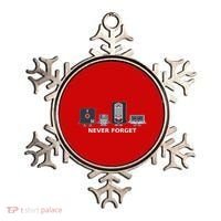 Floppy Disk Vhs Cassette Never Forget Geek History Ornament thumb 0