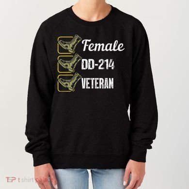 Female Dd214 Veteran Women's Sweatshirt