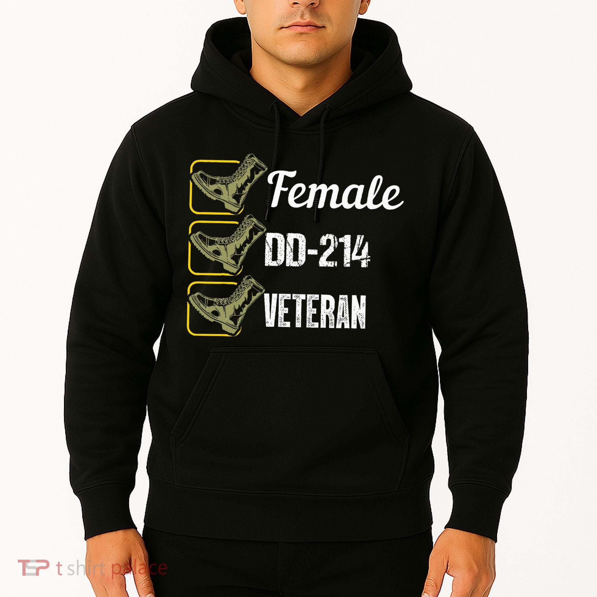 Female Dd214 Veteran Hoodie