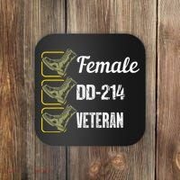 Female Dd214 Veteran Coaster thumb 0