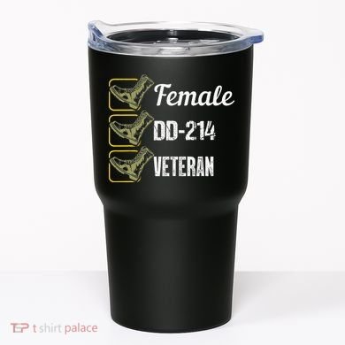 Female Dd214 Veteran Tumbler