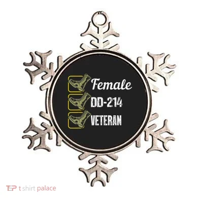 Female Dd214 Veteran Ornament