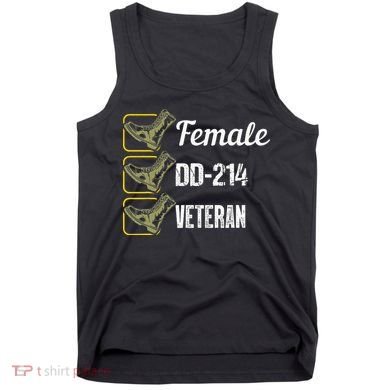 Female Dd214 Veteran Tank Top
