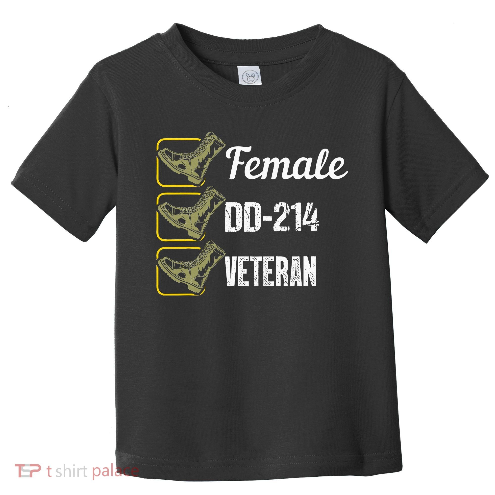 Female Dd214 Veteran Toddler T-Shirt