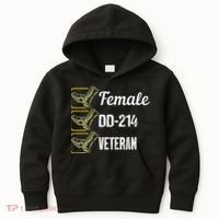 Female Dd214 Veteran Kids Hoodie thumb 0