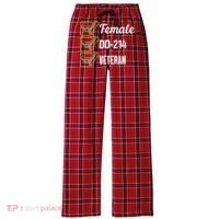 Female Dd214 Veteran Women's Flannel Plaid Pajama Pants thumb 0