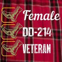 Female Dd214 Veteran Women's Flannel Plaid Pajama Pants thumb 2