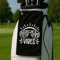 Field Day Vibes Summer Golf Towel thumb 2