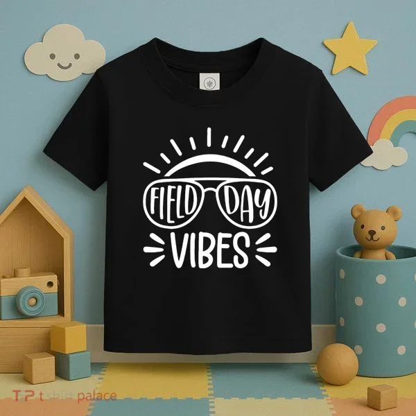 Field Day Vibes Summer Toddler T-Shirt
