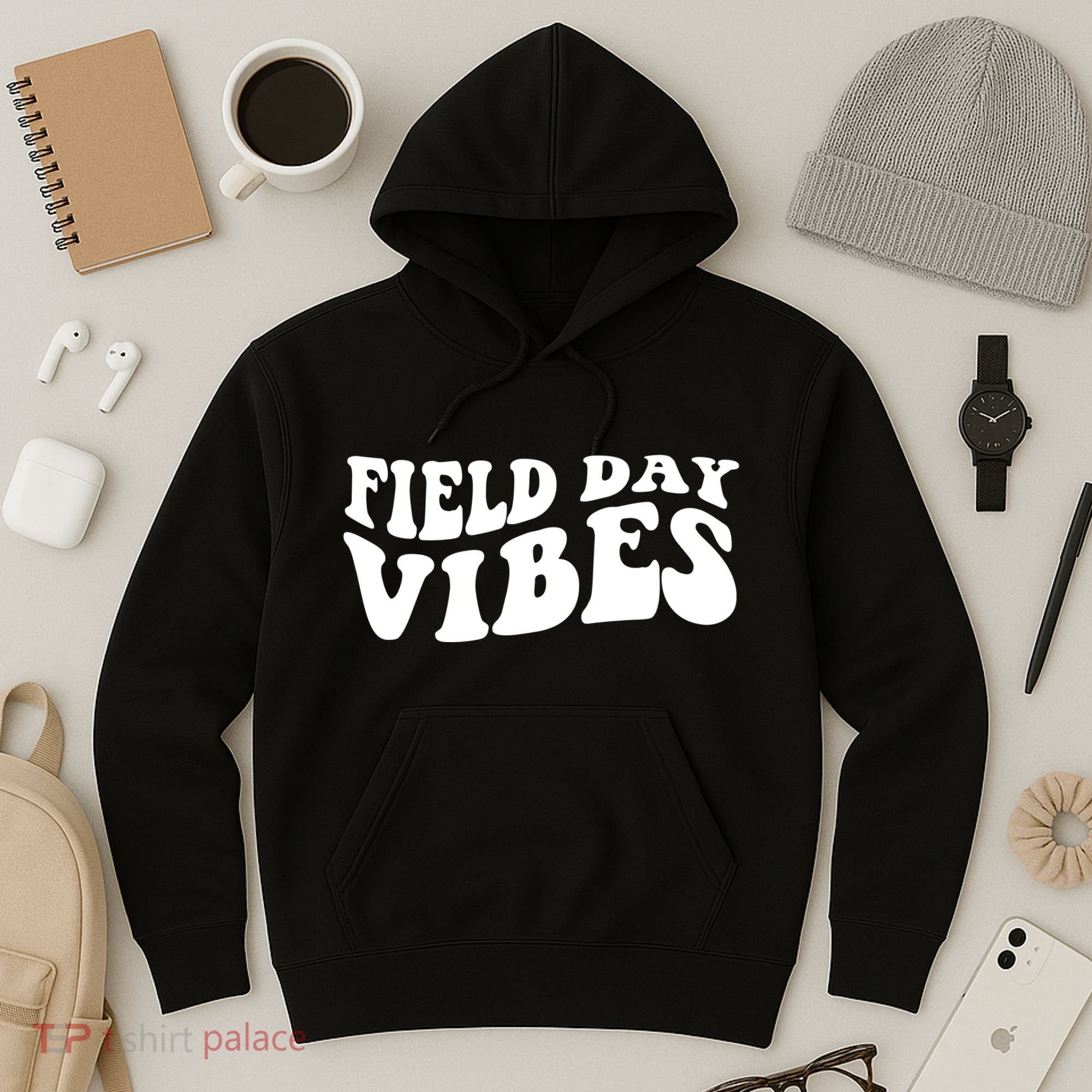 Field Day Vibes Retro Hoodie