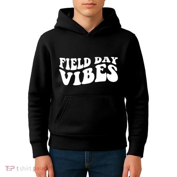 Field Day Vibes Retro Kids Hoodie