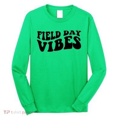 Field Day Vibes Retro Long Sleeve Shirt