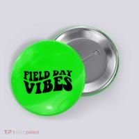 Field Day Vibes Retro Button thumb 0