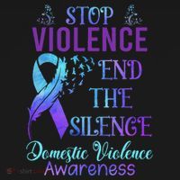 Family Domestic Violence Awareness Purple Ribbon Women's Tank Top thumb 5