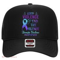 Family Domestic Violence Awareness Purple Ribbon Hat thumb 0